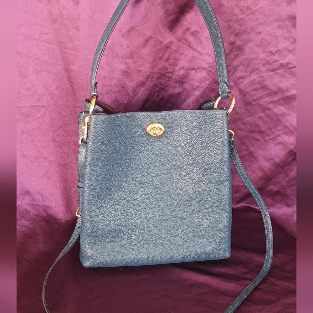 Coach Teal Charlie Bucket Bag - Picture 2 of 14